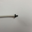 Connector 1/8" barb x 1/8" barb for microtube 125" ID (100/pk)