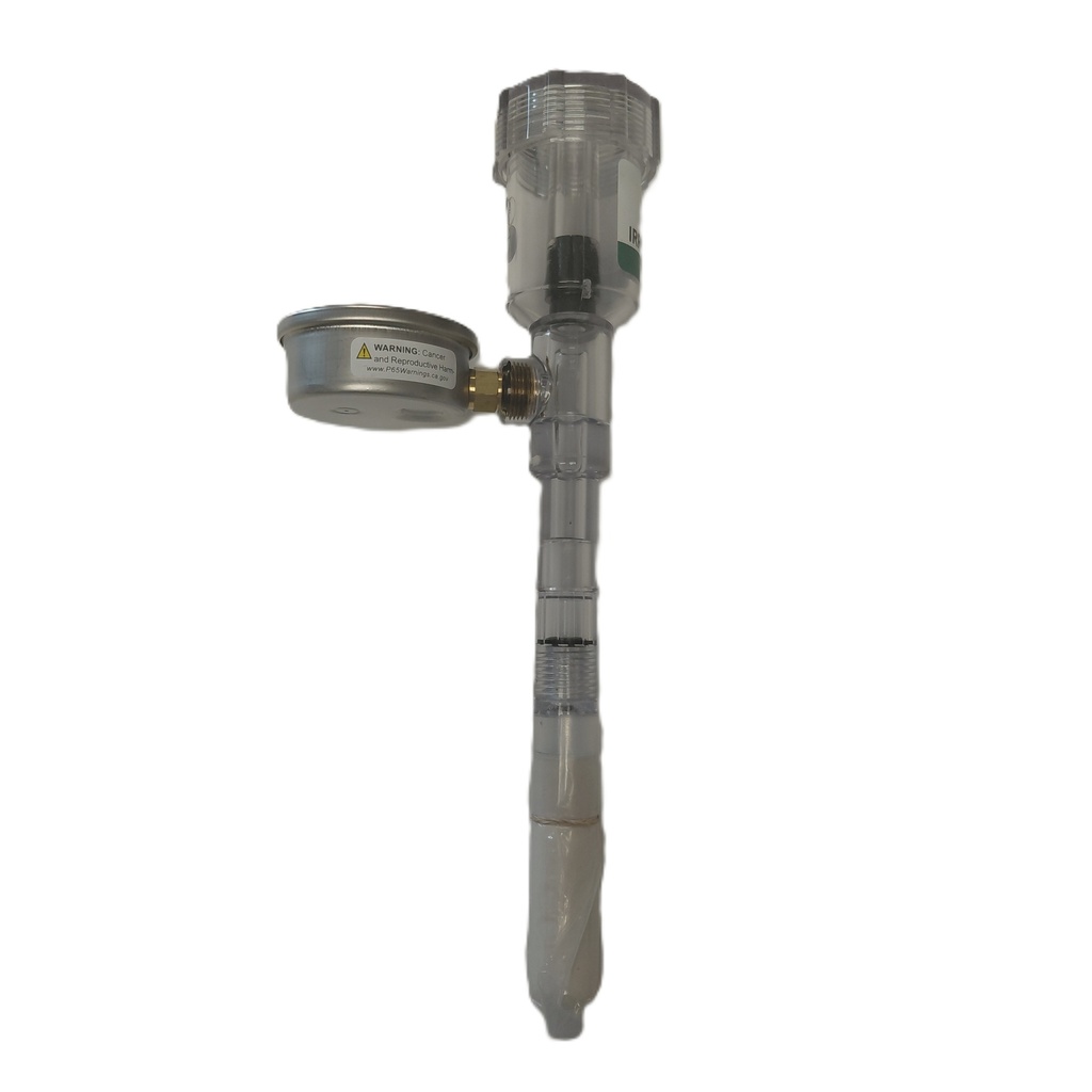 Tensiomètre LT 6" manomètre 0-40 kPa, dia.0.875" (céramique poreuse)