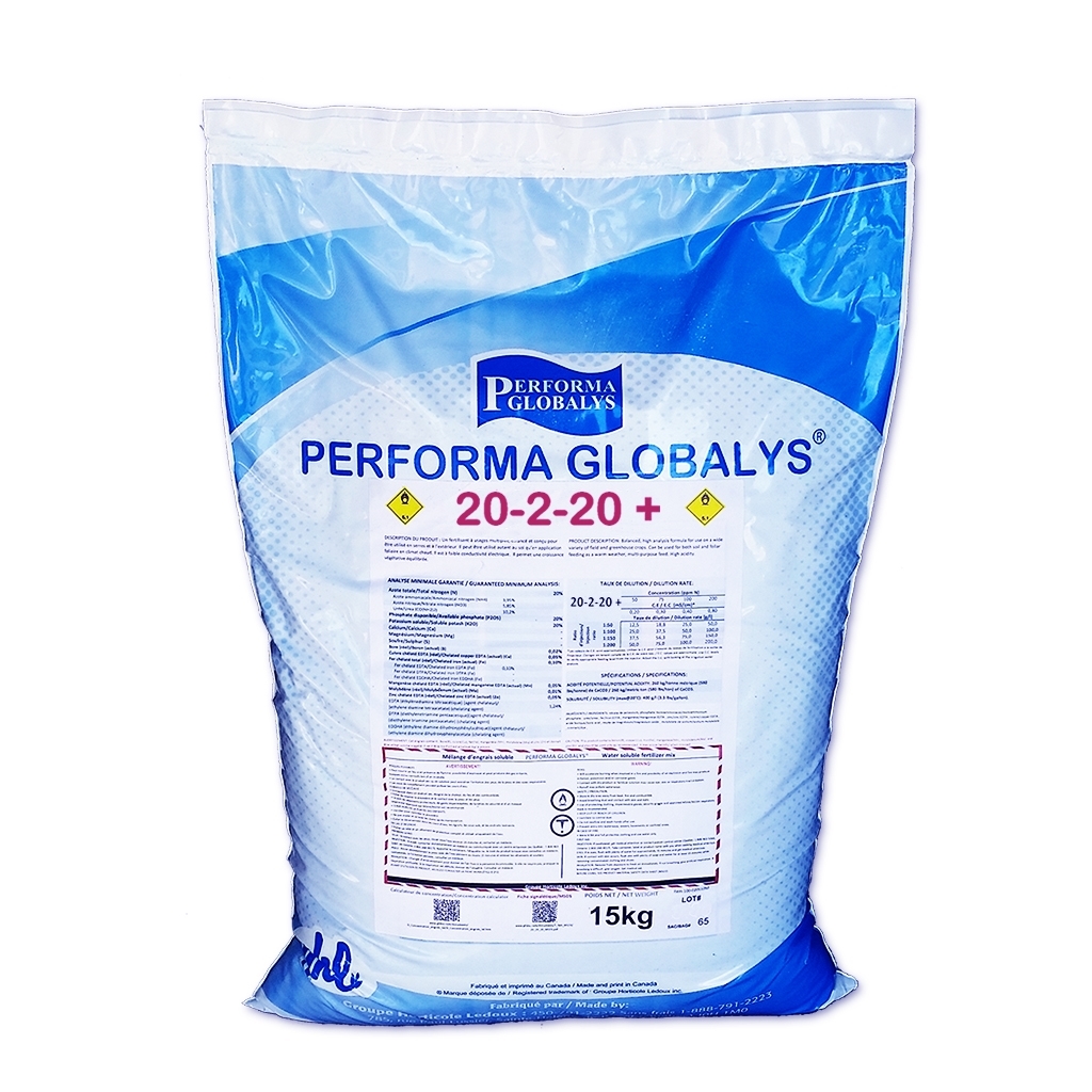 F. Formul soluble 20-2-20+ Performa Globalys