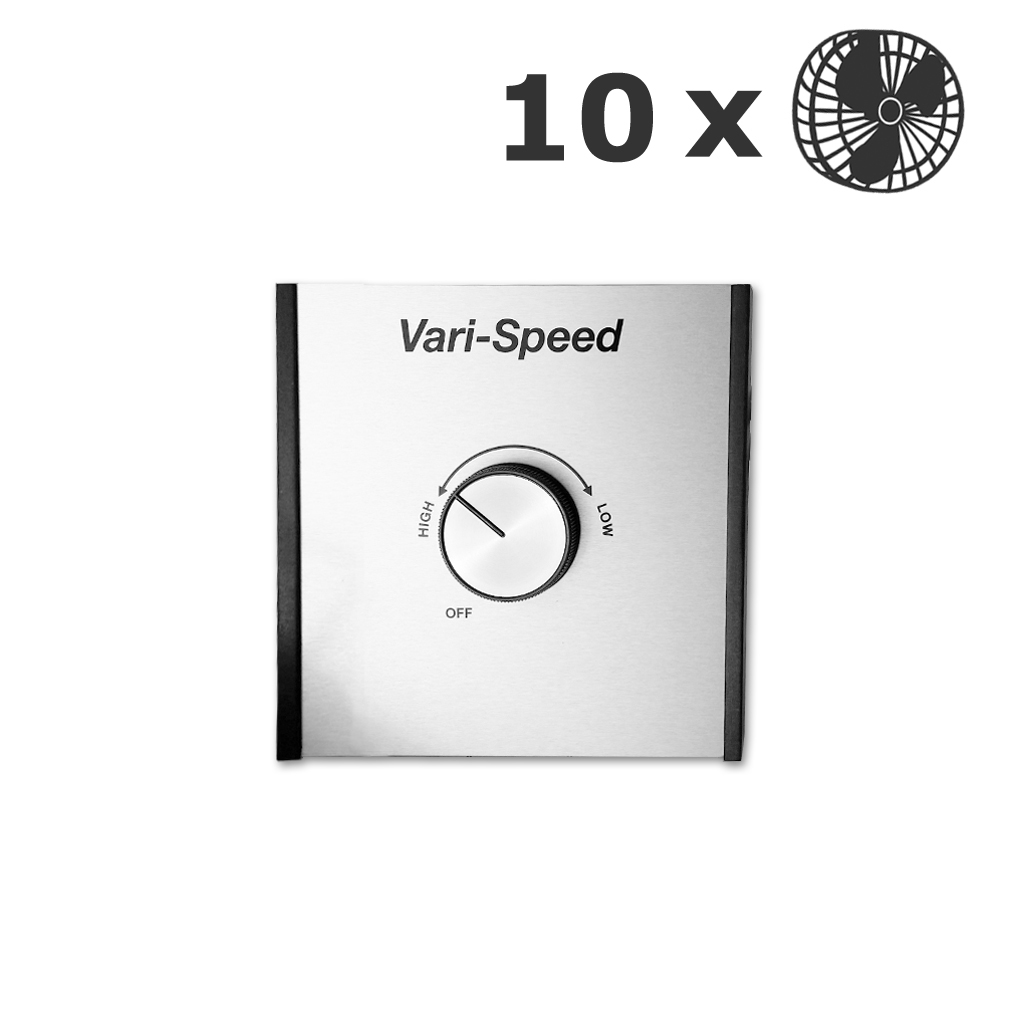 Control de velocidad para 10 ventiladores HAF, max 15.0A