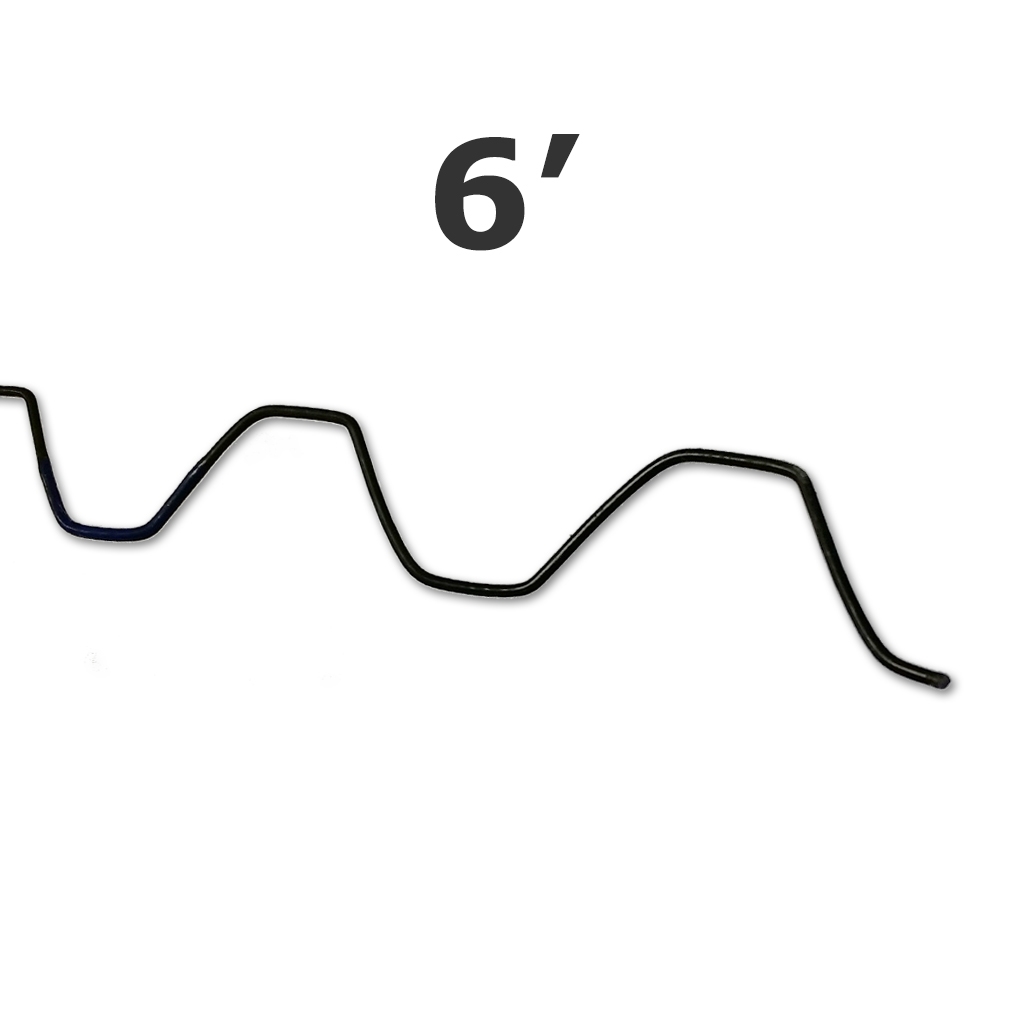 Wirelock male (vendu en barre 6') (7' étirée)
