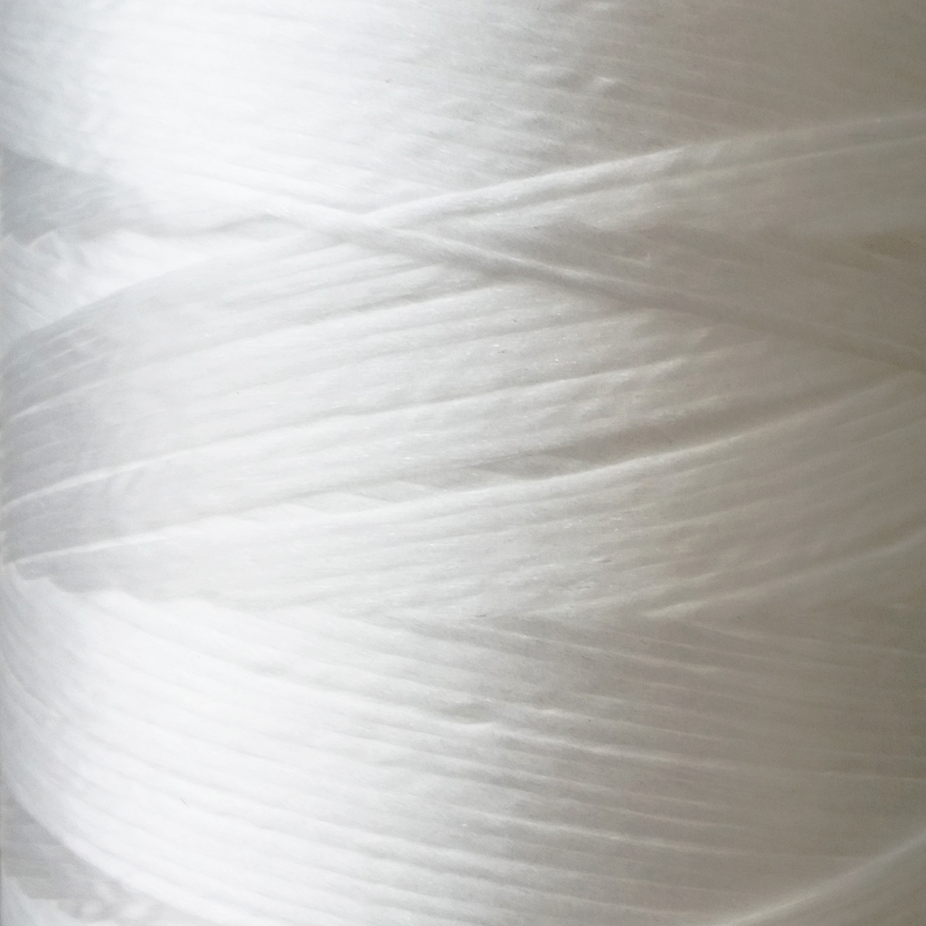 ​​White sewing thread spool 150g