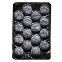 Alvéoles #16 noires 30g 6,8kg/15lbs (425g/15,3oz) 700/boîte