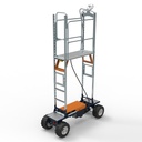 Chariot Élec/Roues pneumatiques Berg BENOMIC EasyTrack 280x190cm max 120kg plat.190x90cm