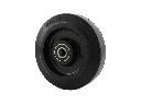 [160-160-022690-S] P. Berg Roue en caoutchouc wheel pol/rub 200x50 (axle20) *stock Canada*