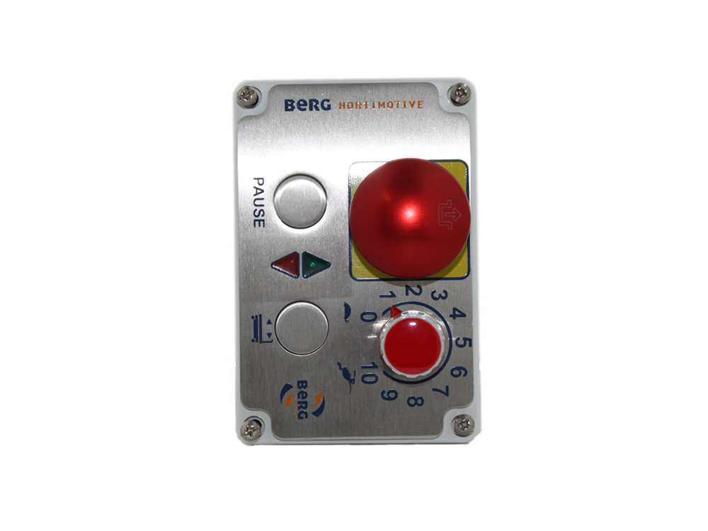 Berg P. Control panel RVS BR08 without underbox (D-connector)
