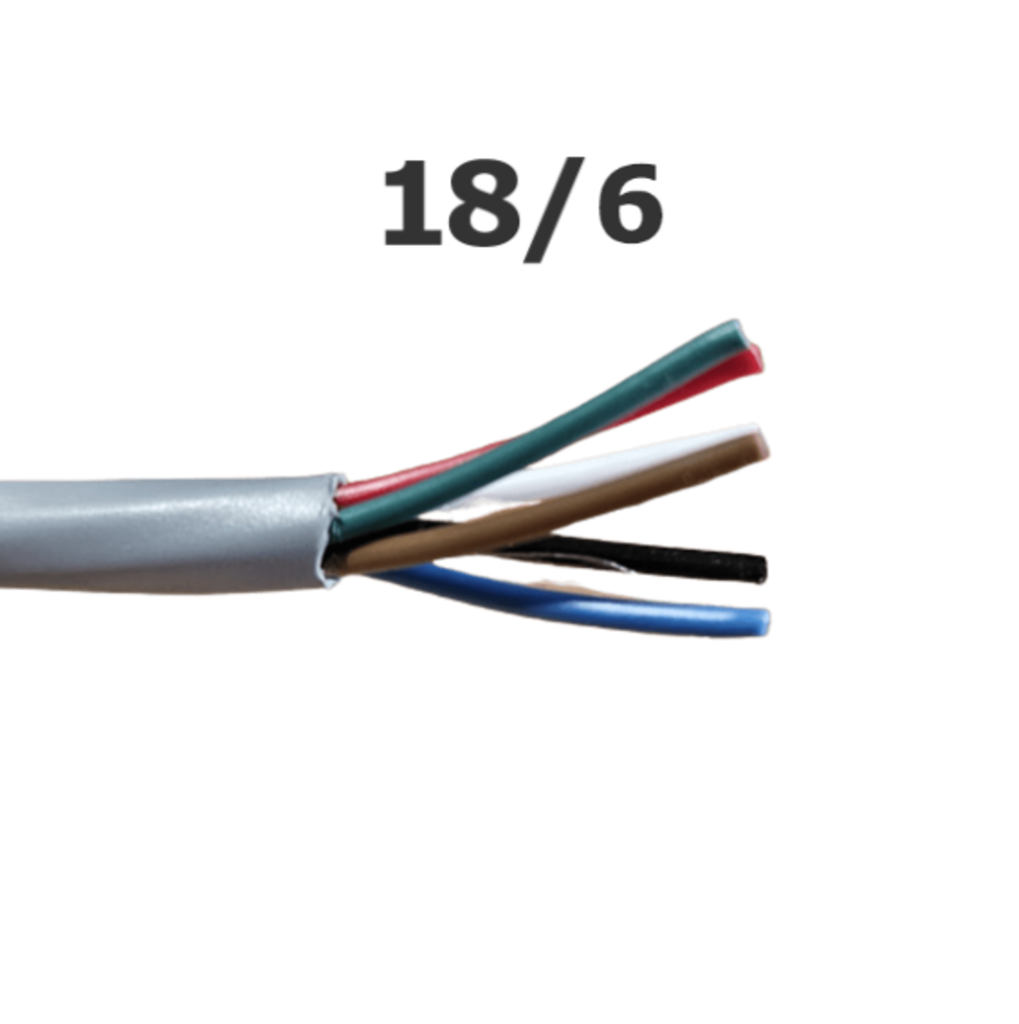 Fil pvc 6 brins 18/6 non blindé (unshielded)