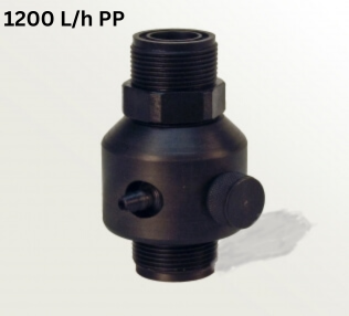 Vanne de chargement (priming valve) 1-1/4" PP max 1200L/h pour système pompe doseuse ITC Dostec