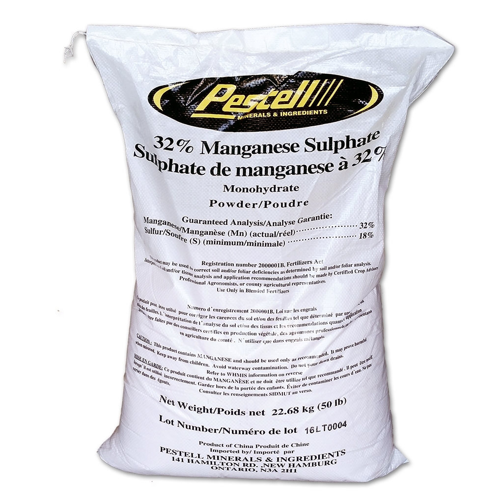 F. Sulfate de manganèse 31,5%Mn Pestell 