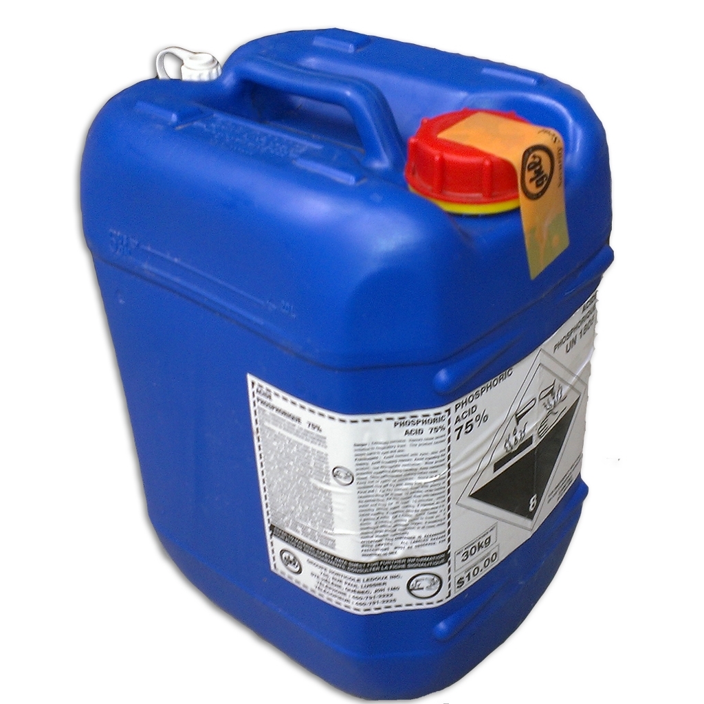 Acide phosphorique 0-54-0 75%H3PO4 ghl (28kg)