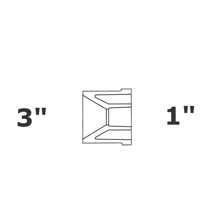 Reducido gris 3 SP x 1 sl sch 40