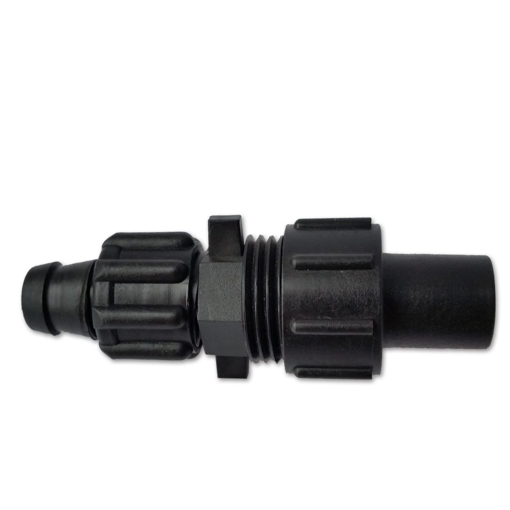 Drip-lock adaptateur 5/8" x 3/4" MHT et vanne de décharge autonettoyante bas débit (3/4" FHT) Irritec