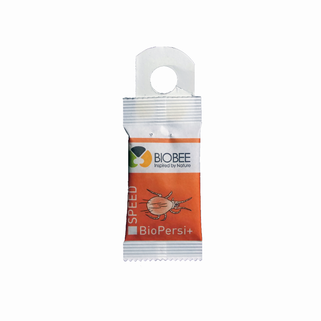 BioBee Persi+ Speed sachets ​​(liberación rápida) - Phytoseiulus persimilis bolsitas + ácaros