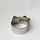 ​43-47 mm T-Bolt trunnion hose clamp Supra W2 Stainless Steel