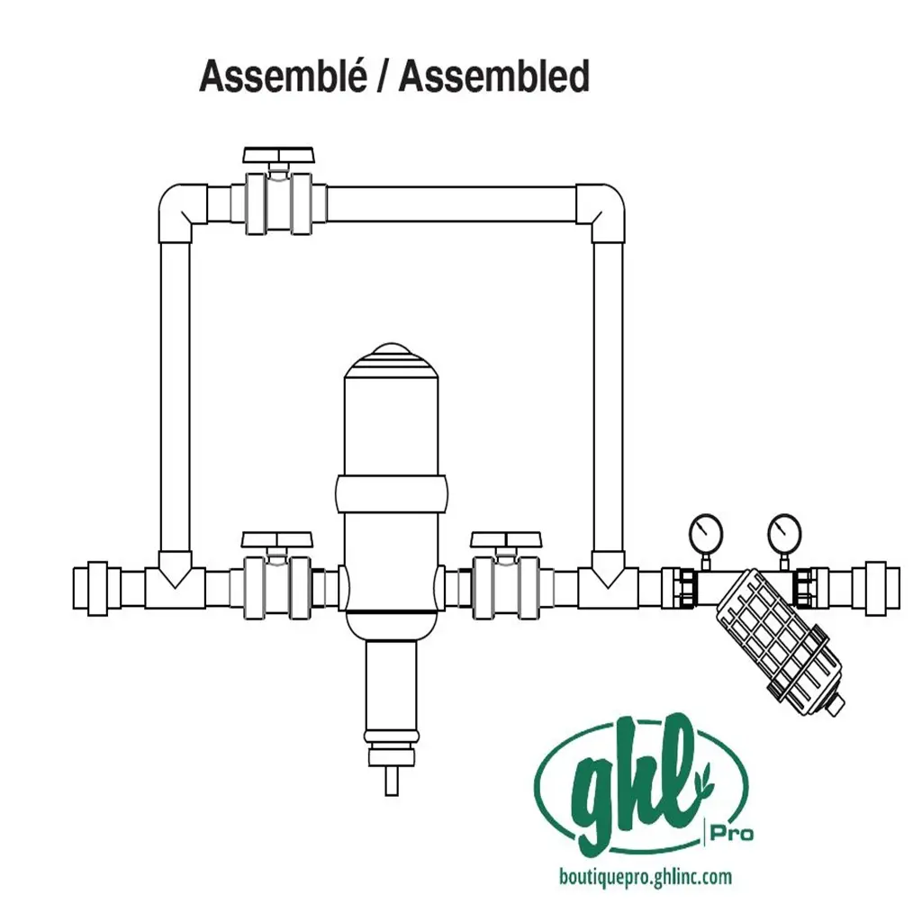 TF25 proportional injector and by-pass Station Assembly 
