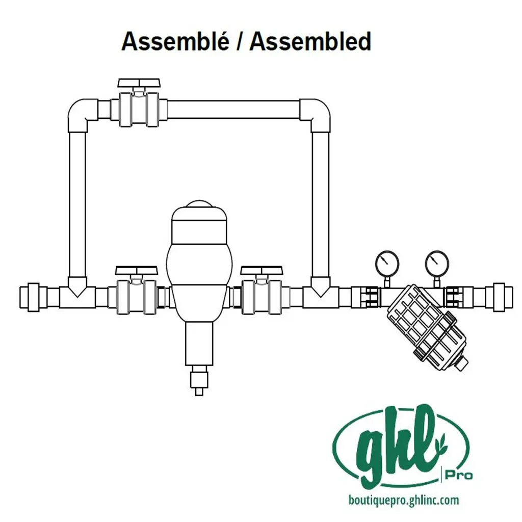 TF10 proportional injector and by-pass Station Assembly 