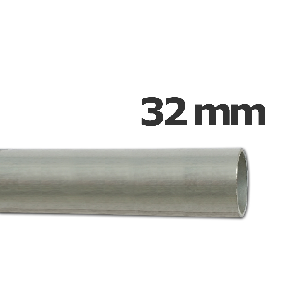 Tuyau d'aluminium 32mm - 1.26"x 0.120" (20')
