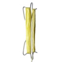 [170-120-020801] Prewound yellow hooks Dbl 220 mm Std 1200m/kg  (Total length 6.0m)