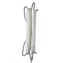 [170-120-020301] Crochet Blanc Dbl 220mm Std 1200 m/kg pré-enr.( Minimum 500 unités pour commander )  (Longueur totale 6.0m)