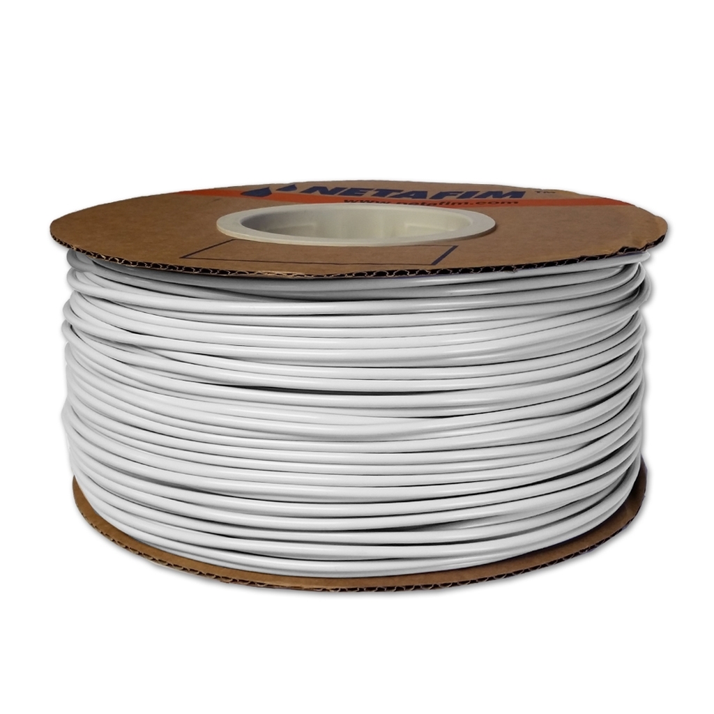 Microtube 125-197 (3/5mm) blanc Netafim PE Super Flex pour goutte-à-goutte (1000')