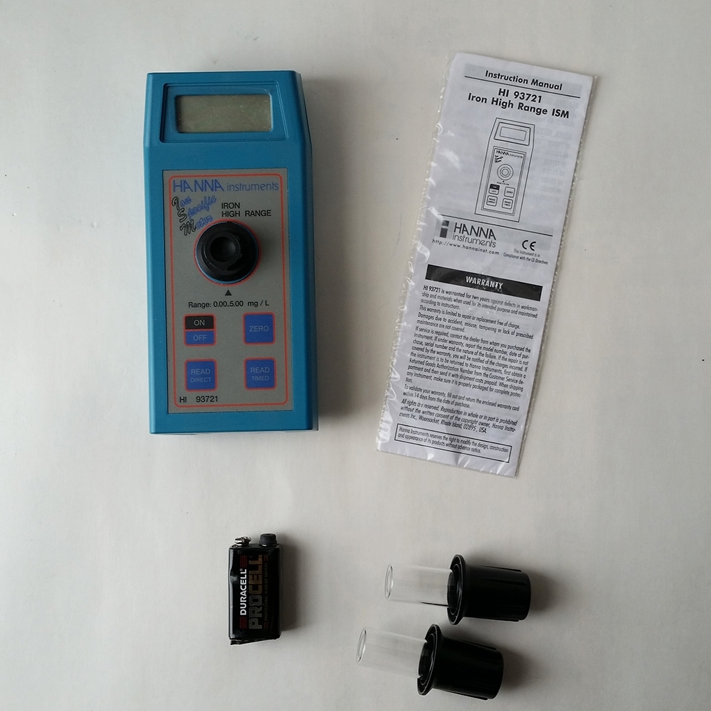 Colorimètre analyseur de fer HI-93721