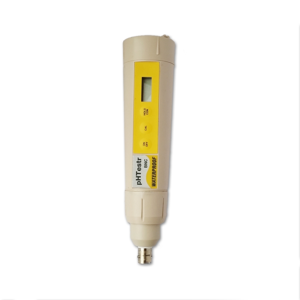 Medidor de pH de bolsillo pHTestr BNC (WD-35624-14) a pueba de agua, sin baterias