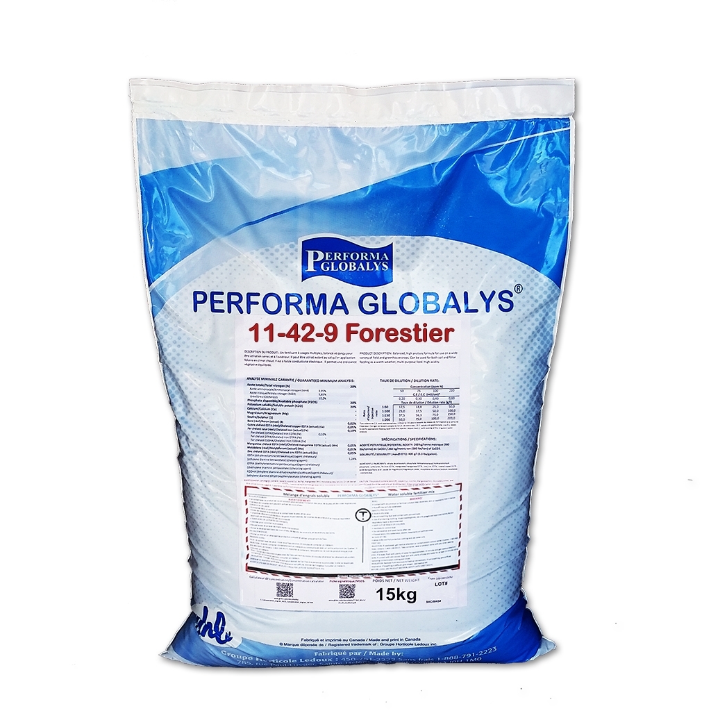 F. Formul soluble 11-42-9 forestier Performa Globalys