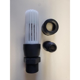 [160-140-10AC-18-832-P] Clapet de pied (foot valve) 3/4" filtre s.s. pour système pompe doseuse ITC Dostec