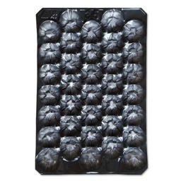 [170-140-011805] Fruit trays #35 black 30g (tomatoes 195g/6.9oz) (500/cs)