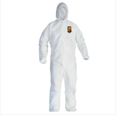 [130-140-011300] Disposable Large coverall with hood