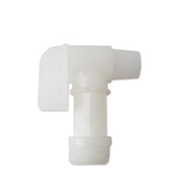 [160-120-211100] 3/4" drum faucet for hydrogen peroxide (64kg) container