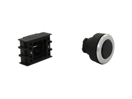 [160-160-023720-S] P. Berg Bouton poussoir Elan EDT.V SW noir *stock Canada*