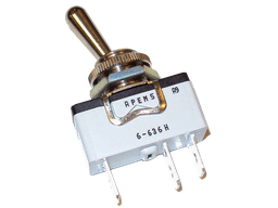 [160-160-024520] Berg P. Tumbler switch (Toggle switch) Faston 2 x ON 2A 6A 6-636H/2