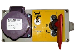 [160-160-024760] Berg P. Control panel M231/170 gas/brake WCD main switch