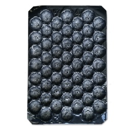 [170-140-012400] Fruit trays #52 black 30g (tomatoes 130g/4.9oz) (700/cs)