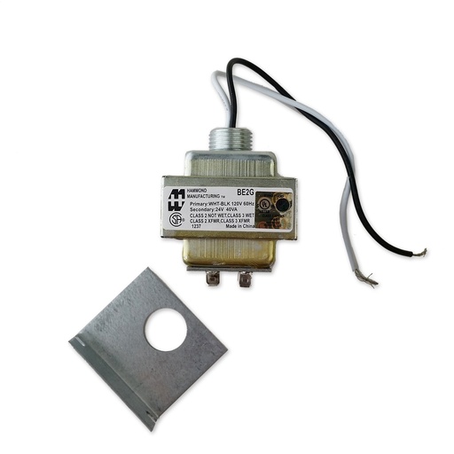[180-110-031000] Transfo class II 120V / 24V 40VA Open