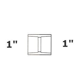 [190-110-004055] Manchon gris 1 sl x 1 sl sch 40