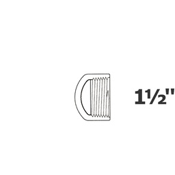 [190-110-008855] Tapa gris 1 1/2 FPT sch 40