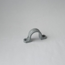 [190-110-071200] Grey PVC pipe strap 1/2