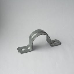[190-110-071900] Galvanized steel pipe strap 1"