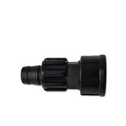 [190-110-081500] Drip-lock adaptador 5/8" x 3/4" MHT y tapa (3/4" FHT)