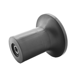 [160-160-022770] Berg P. Nylon flangewheel 163x150mm with bearings - axle 20mm