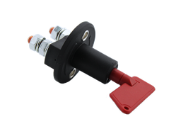 [160-160-024680] P. Berg Interruptor principal 24V/100A rojo con llave