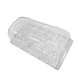 [170-160-041310-10] Clear plastic vented 6" high domes for 10/20 seed trays (10 domes/pk)