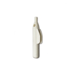 [150-120-012200-25] Slimline EZ close white plastic weight with clip (25/pk)