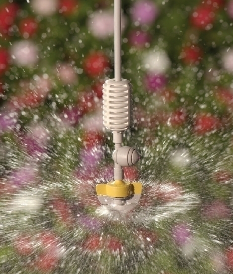 SpinNet SD R-R-GY 18.0 gph flat distributor sprinkler (25/pk)