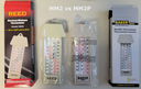 Thermomètre min-max à bouton pressoir Reed MM2P (sans mercure)