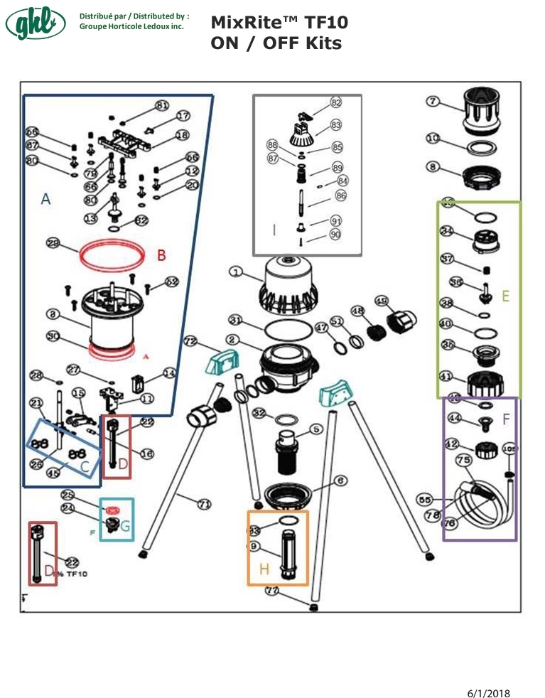 noix-42-de-tube-de-succion-mixrite-tf5-tf10