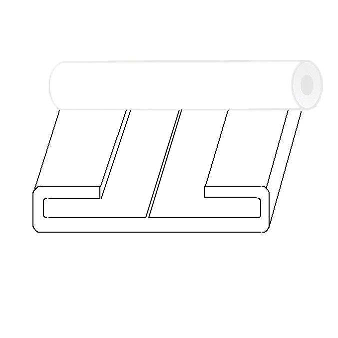Poly 12' Feuilles 2/rouleau IRAC 6mil K-50 50UV Klerk's