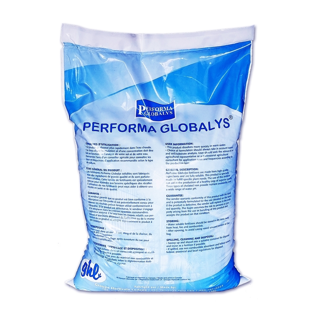 F. Formul soluble 19-5-20+  Performa Globalys